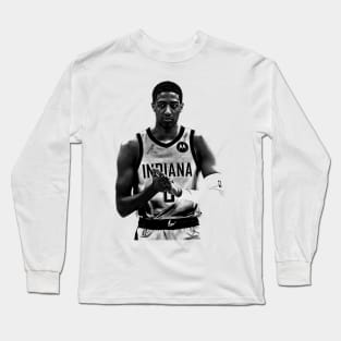 Tyrese Haliburton -- Pencil Draw Long Sleeve T-Shirt